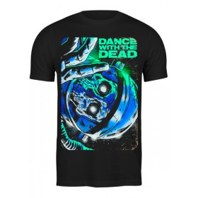 Мужская футболка с принтом Dance with the Dead T-Shirt в Екатеринбурге,  |  | Тематика изображения на принте: 