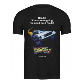 Мужская футболка с принтом Back To The Future II в Екатеринбурге,  |  | Тематика изображения на принте: 