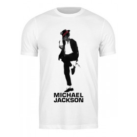 Мужская футболка с принтом Michael Jackson в Екатеринбурге,  |  | 