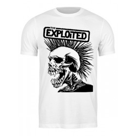 Мужская футболка с принтом The Exploited в Екатеринбурге,  |  | 