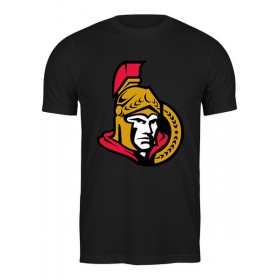Мужская футболка с принтом Ottawa Senators в Екатеринбурге,  |  | 