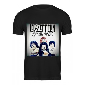 Мужская футболка с принтом Led Zeppelin - toys в Екатеринбурге,  |  | 