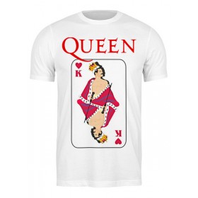 Мужская футболка с принтом Freddie Mercury - Queen в Екатеринбурге,  |  | 