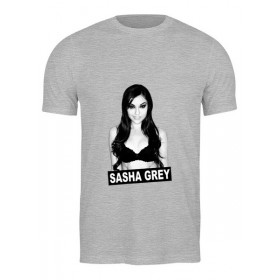 Мужская футболка с принтом Sasha Grey в Екатеринбурге,  |  | 