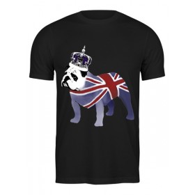 Мужская футболка с принтом English Bulldog в Екатеринбурге,  |  | 