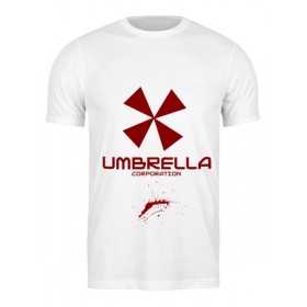 Мужская футболка с принтом Resident Evil: Umbrella Corporation в Екатеринбурге,  |  | 