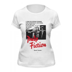 Женская футболка с принтом Pulp Fiction в Екатеринбурге,  |  | 