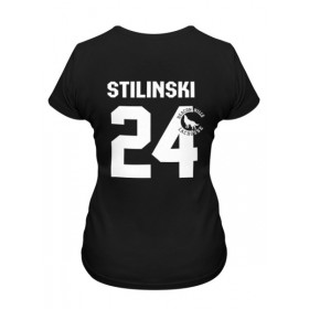 Женская футболка с принтом Stilinski 24 в Екатеринбурге,  |  | 
