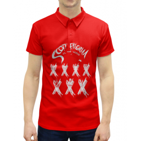 full_print_man_polo с принтом Scott Pilgrim в Екатеринбурге,  |  | 