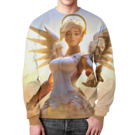 full_print_sweatshirt с принтом Overwatch в Екатеринбурге,  |  | 