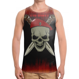 full_print_tanktop с принтом Спецназ!!! в Екатеринбурге,  |  | Тематика изображения на принте: 