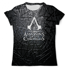 full_print_tee с принтом Assassins Creed в Екатеринбурге, Футболка с нанесением полноцветного изображения по всей поверхности может быть выполнена в двух вариантах - ХЛОПОК и СИНТЕТИКА. | Хлопок - ткань из 100% хлопка высшего качества пенье.  <br>Синтетика - ткань с высоким содержанием синтетического волокна (до 80%).  Материал хорошо тянется, имеет приятную на ощупь фактуру | 