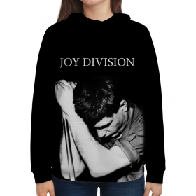 full_print_woman_hoodie с принтом Joy Division в Екатеринбурге,  |  | 