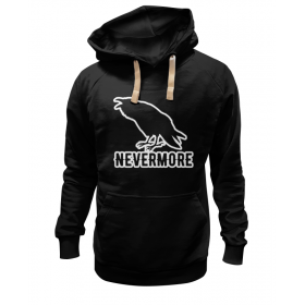 hoodie с принтом Nevermore в Екатеринбурге,  |  | Тематика изображения на принте: 