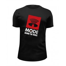 Мужская футболка Premium с принтом Depeche Mode / Behind The wheel в Екатеринбурге, Белый, черный, серый меланж, голубой: 100% хлопок, плотность 160 гр. Остальные цвета: 92% хлопок, 8% лайкра, плотность 170-180гр. |  | 