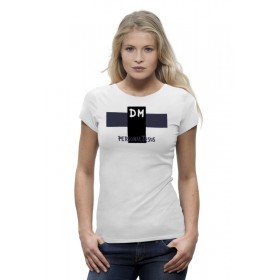Женская футболка Premium с принтом Depeche Mode в Екатеринбурге,  |  | 