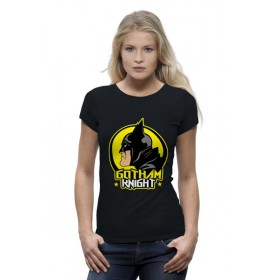 Женская футболка Premium с принтом Бэтмен (Рыцарь Готэма) в Екатеринбурге,  |  | 