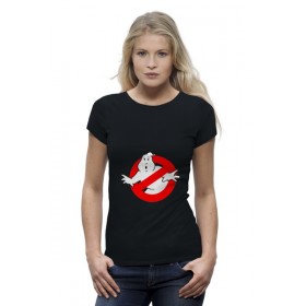 Женская футболка Premium с принтом Ghostbusters в Екатеринбурге,  |  | 