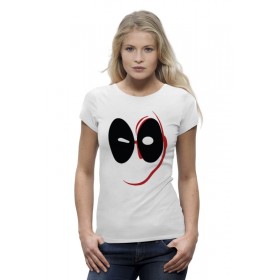 Женская футболка Premium с принтом Дэдпул (Deadpool) в Екатеринбурге,  |  | 