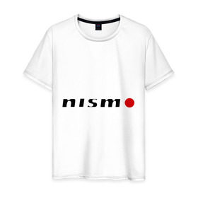 Мужская футболка хлопок с принтом Nismo в Екатеринбурге, 100% хлопок | прямой крой, круглый вырез горловины, длина до линии бедер, слегка спущенное плечо. | nismo | авто | автогонки | гонки | тачки | тюнинг