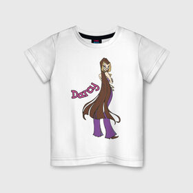 Детская футболка хлопок с принтом WinX darcy в Екатеринбурге, 100% хлопок | круглый вырез горловины, полуприлегающий силуэт, длина до линии бедер | darcy | winx | винкс