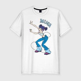 Мужская футболка премиум с принтом winX musa в Екатеринбурге, 92% хлопок, 8% лайкра | приталенный силуэт, круглый вырез ворота, длина до линии бедра, короткий рукав | 