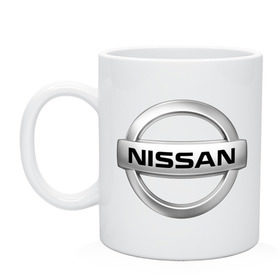 Кружка с принтом Nissan в Екатеринбурге, керамика | объем — 330 мл, диаметр — 80 мм. Принт наносится на бока кружки, можно сделать два разных изображения | nisan | nissan | авто | автобренды | автомобиль | машинки | машины | нисан | ниссан | ниссанчик | тачки
