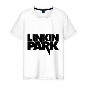 Мужская футболка хлопок с принтом Linkin Park (3) в Екатеринбурге, 100% хлопок | прямой крой, круглый вырез горловины, длина до линии бедер, слегка спущенное плечо. | heavy metal | linkin | metal | park | rock | trash metal | квартет | линкин парк | метал | рок | рок группа | рок группы | трэш метал | хеви метал