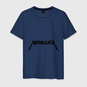 Мужская футболка хлопок с принтом Metallica (3) в Екатеринбурге, 100% хлопок | прямой крой, круглый вырез горловины, длина до линии бедер, слегка спущенное плечо. | hard | heavy | heavy metal | metalica | metall | metallica | rock | trash metal | металика | металл | рок | трэш метал | хеви метал