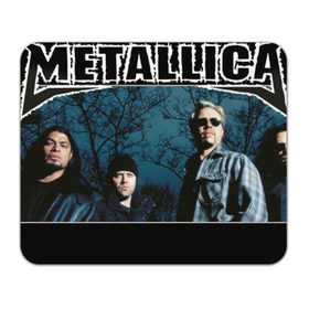 Коврик прямоугольный с принтом Metallica (2) в Екатеринбурге, натуральный каучук | размер 230 х 185 мм; запечатка лицевой стороны | металлика