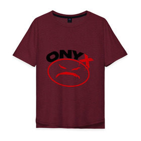 Мужская футболка хлопок Oversize с принтом Onyx в Екатеринбурге, 100% хлопок | свободный крой, круглый ворот, “спинка” длиннее передней части | Тематика изображения на принте: gangsta | hip hop | hop | оникс | хоп