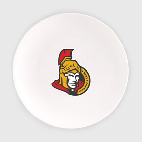 Тарелка с принтом Ottawa Senators в Екатеринбурге, фарфор | диаметр - 210 мм
диаметр для нанесения принта - 120 мм | Тематика изображения на принте: ottawa senators | канадский хоккей | нхл | оттава сенаторс | хокей | хоккей | хоккейная лига