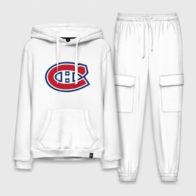 Мужской костюм хлопок с толстовкой с принтом Montreal Canadiens в Екатеринбурге,  |  | montreal canadiens | канадская хоккейная лига | монтреал | нхл | хокей | хоккей
