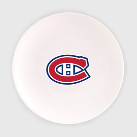 Тарелка с принтом Montreal Canadiens в Екатеринбурге, фарфор | диаметр - 210 мм
диаметр для нанесения принта - 120 мм | montreal canadiens | канадская хоккейная лига | монтреал | нхл | хокей | хоккей