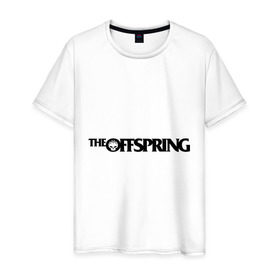 Мужская футболка хлопок с принтом The Offspring (2) в Екатеринбурге, 100% хлопок | прямой крой, круглый вырез горловины, длина до линии бедер, слегка спущенное плечо. | Тематика изображения на принте: offspring | punk | rock | панк | рок