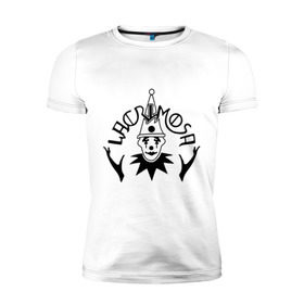 Мужская футболка премиум с принтом Lacrimosa в Екатеринбурге, 92% хлопок, 8% лайкра | приталенный силуэт, круглый вырез ворота, длина до линии бедра, короткий рукав | heavy metal | metal | rock | trash metal | метал | панки | рок | трэш метал | хеви метал