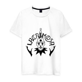 Мужская футболка хлопок с принтом Lacrimosa в Екатеринбурге, 100% хлопок | прямой крой, круглый вырез горловины, длина до линии бедер, слегка спущенное плечо. | Тематика изображения на принте: heavy metal | metal | rock | trash metal | метал | панки | рок | трэш метал | хеви метал