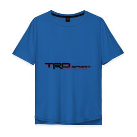 Мужская футболка хлопок Oversize с принтом TRD3 в Екатеринбурге, 100% хлопок | свободный крой, круглый ворот, “спинка” длиннее передней части | Тематика изображения на принте: 