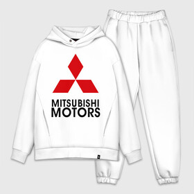 Мужской костюм хлопок OVERSIZE с принтом Mitsubishi (2) в Екатеринбурге,  |  | mitsubishi | mitsubishi motors | митсубиси | митсубиши