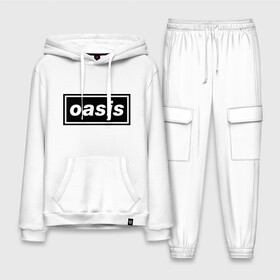 Мужской костюм хлопок с толстовкой с принтом Oasis логотип в Екатеринбурге,  |  | Тематика изображения на принте: metal | oasis | лого | лого oasis | метал | символика oasis | эмблема  oasis