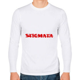 Мужской лонгслив хлопок с принтом Stigmata в Екатеринбурге, 100% хлопок |  | stigmata | альтернативный метал | рок | россия
