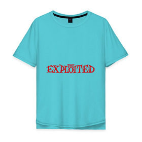 Мужская футболка хлопок Oversize с принтом The Exploited в Екатеринбурге, 100% хлопок | свободный крой, круглый ворот, “спинка” длиннее передней части | exploited | rock | панк | рок | эксплойтэд