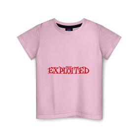 Детская футболка хлопок с принтом The Exploited в Екатеринбурге, 100% хлопок | круглый вырез горловины, полуприлегающий силуэт, длина до линии бедер | Тематика изображения на принте: exploited | rock | панк | рок | эксплойтэд