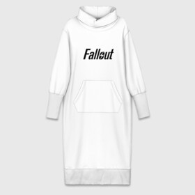 Платье удлиненное хлопок с принтом Fallout в Екатеринбурге,  |  | fallout | логотип | постапокалиптические | радиация | фаллаут | фоллаут