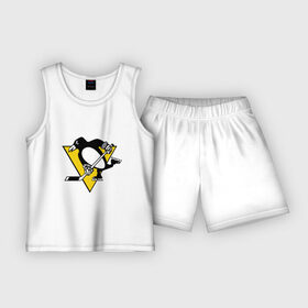 Детская пижама с шортами хлопок с принтом Pittsburgh Penguins Malkin 71 в Екатеринбурге,  |  | Тематика изображения на принте: malkin | nhl | pittsburgh penguins | малкин | нхл | питсбург | хоккейный клуб