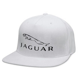 Кепка снепбек с прямым козырьком с принтом Jaguar в Екатеринбурге, хлопок 100% |  | jaguar | авто | автобренды | автомобили | машины | тачки | ягуар