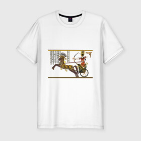 Мужская футболка премиум с принтом Рамзес II в Екатеринбурге, 92% хлопок, 8% лайкра | приталенный силуэт, круглый вырез ворота, длина до линии бедра, короткий рукав | древний египет | египет | император | рамзес | фараон