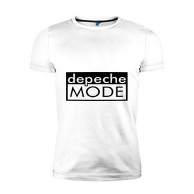 Мужская футболка премиум с принтом Depeche mode (5) в Екатеринбурге, 92% хлопок, 8% лайкра | приталенный силуэт, круглый вырез ворота, длина до линии бедра, короткий рукав | depeche mode | rock | депеш мод | рок | электронная музыка