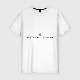 Мужская футболка премиум с принтом Backlash в Екатеринбурге, 92% хлопок, 8% лайкра | приталенный силуэт, круглый вырез ворота, длина до линии бедра, короткий рукав | джон сина