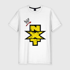 Мужская футболка премиум с принтом NXT в Екатеринбурге, 92% хлопок, 8% лайкра | приталенный силуэт, круглый вырез ворота, длина до линии бедра, короткий рукав | джон сина